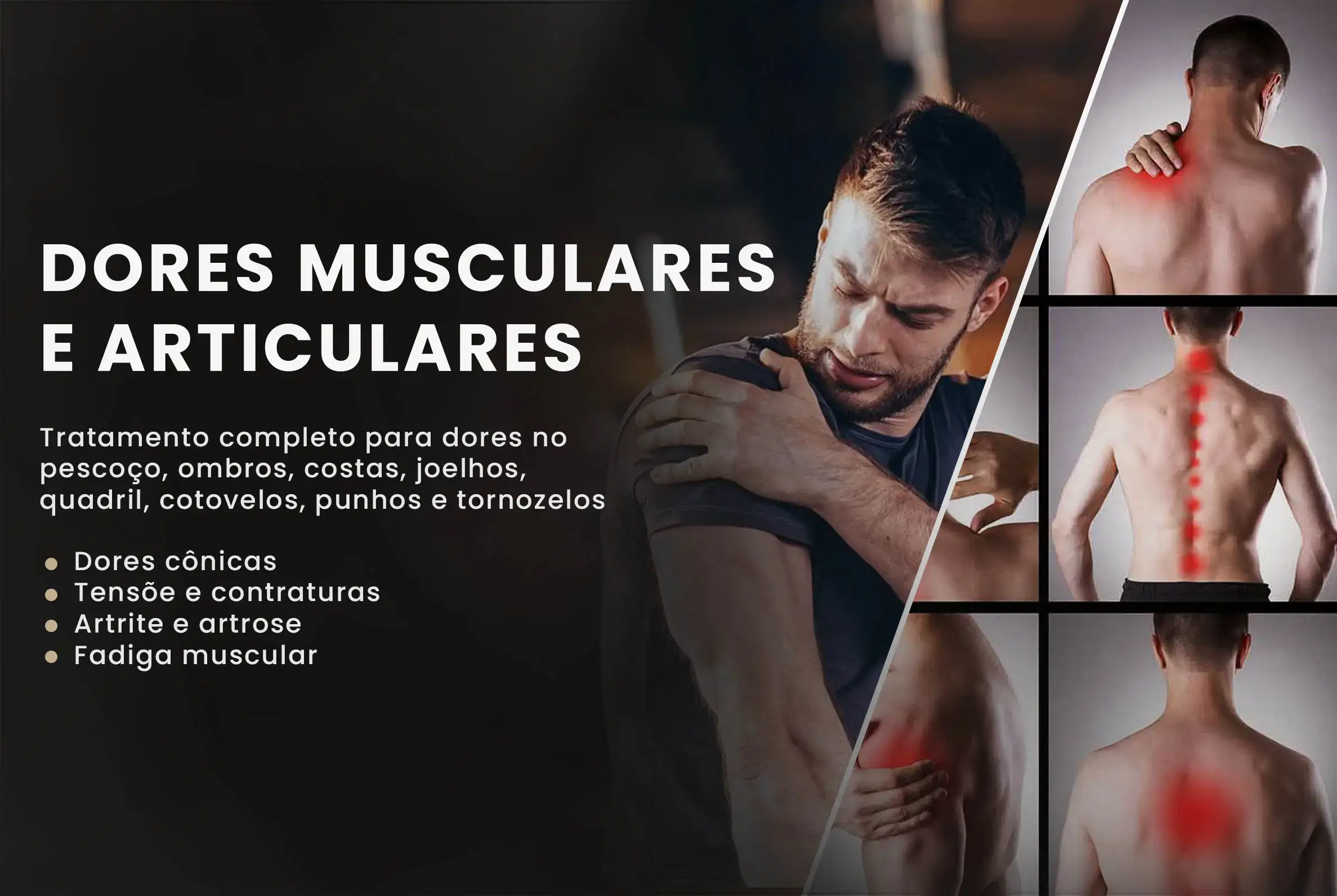 Dores musculares e articulares