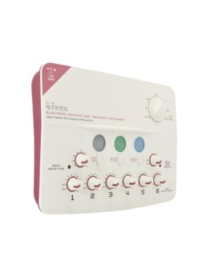 Estimulador de Nervos e Músculos Instrumento Eletrônico de Acupuntura 3 formas de onda 6 saídas6